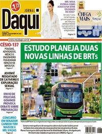 Capa do jornal Jornal Daqui 31/10/2025