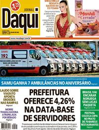 Capa Jornal Daqui