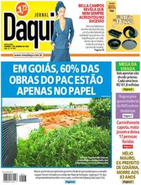 Capa do jornal Jornal Daqui 02/01/2026