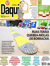 Capa do jornal Jornal Daqui 02/04/2026