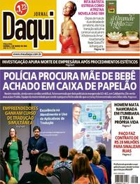 Capa do jornal Jornal Daqui 03/03/2026