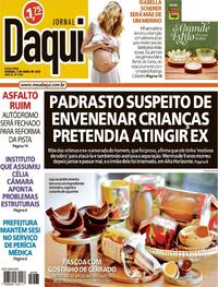 Capa do jornal Jornal Daqui 03/04/2026
