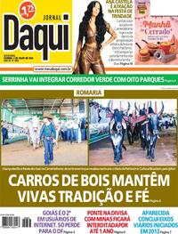Capa Jornal Daqui 03/07/2026