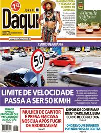 Capa do jornal Jornal Daqui 04/02/2026