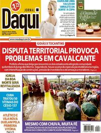 Capa do jornal Jornal Daqui 04/04/2026