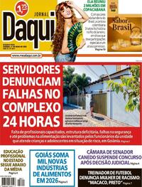 Capa do jornal Jornal Daqui 04/05/2026