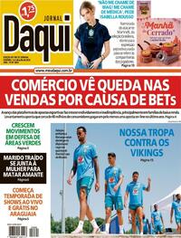 Capa Jornal Daqui 04/07/2026
