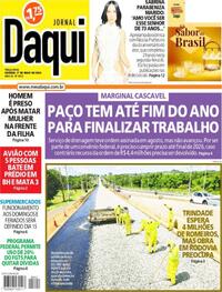Capa do jornal Jornal Daqui 05/05/2026