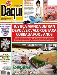 Capa Jornal Daqui