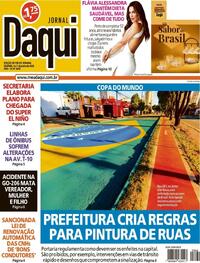 Capa do jornal Jornal Daqui 06/06/2026
