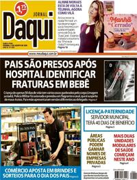 Capa Jornal Daqui 06/08/2026