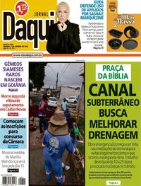 Capa do jornal Jornal Daqui 07/01/2026