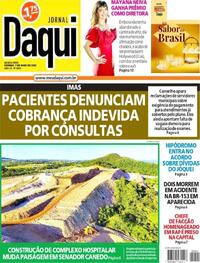 Capa do jornal Jornal Daqui 07/05/2026