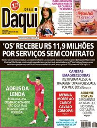 Capa Jornal Daqui 07/07/2026