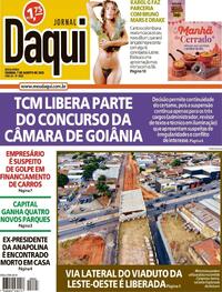 Capa Jornal Daqui 07/08/2026