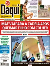 Capa Jornal Daqui