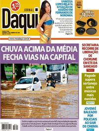 Capa do jornal Jornal Daqui 08/01/2026