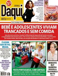 Capa Jornal Daqui 08/07/2026
