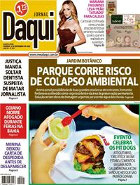 Capa Jornal Daqui