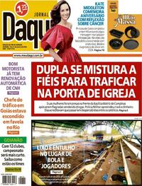 Capa do jornal Jornal Daqui 10/01/2026