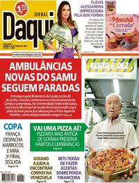 Capa Jornal Daqui