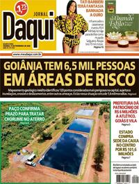 Capa do jornal Jornal Daqui 11/02/2026