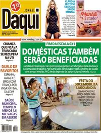 Capa Jornal Daqui