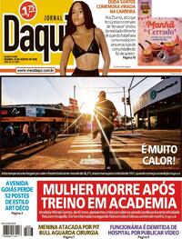Capa do jornal Jornal Daqui 12/08/2026