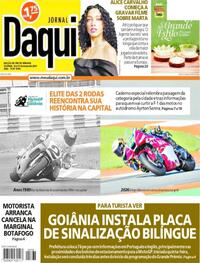 Capa do jornal Jornal Daqui 14/03/2026