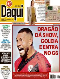 Capa Jornal Daqui 14/09/2026