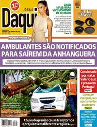 Capa do jornal Jornal Daqui 15/01/2026