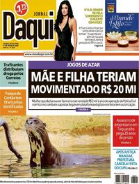 Capa do jornal Jornal Daqui 15/05/2026