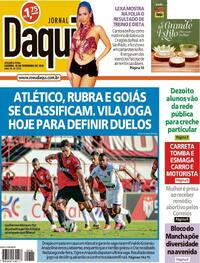 Capa do jornal Jornal Daqui 16/02/2026