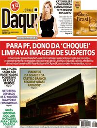 Capa do jornal Jornal Daqui 16/04/2026