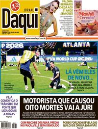 Capa Jornal Daqui 16/07/2026