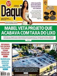 Capa do jornal Jornal Daqui 17/01/2026