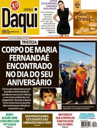 Capa do jornal Jornal Daqui 18/06/2026