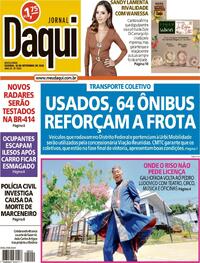 Capa Jornal Daqui