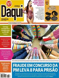 Capa do jornal Jornal Daqui 19/03/2026