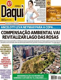 Capa do jornal Jornal Daqui 19/05/2026