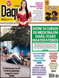 Capa do jornal Jornal Daqui 20/01/2026