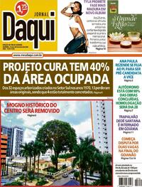 Capa do jornal Jornal Daqui 21/02/2026