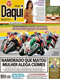 Capa do jornal Jornal Daqui 21/03/2026