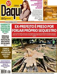 Capa do jornal Jornal Daqui 21/05/2026