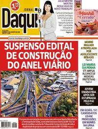 Capa Jornal Daqui 21/08/2026