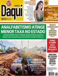 Capa do jornal Jornal Daqui 22/06/2026