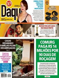 Capa do jornal Jornal Daqui 23/01/2026