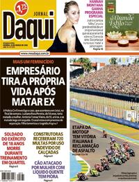Capa do jornal Jornal Daqui 23/03/2026