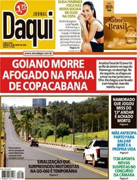 Capa do jornal Jornal Daqui 23/04/2026