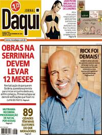 Capa Jornal Daqui 23/09/2026